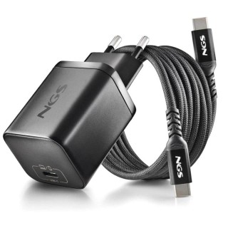 NGS PACK CARGA USBC 65W+CABL 1,5M+5 CLAVIJ HP