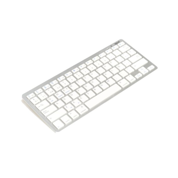 iggual Teclado Bluetooth Slim TKL-BT plata 2 canal