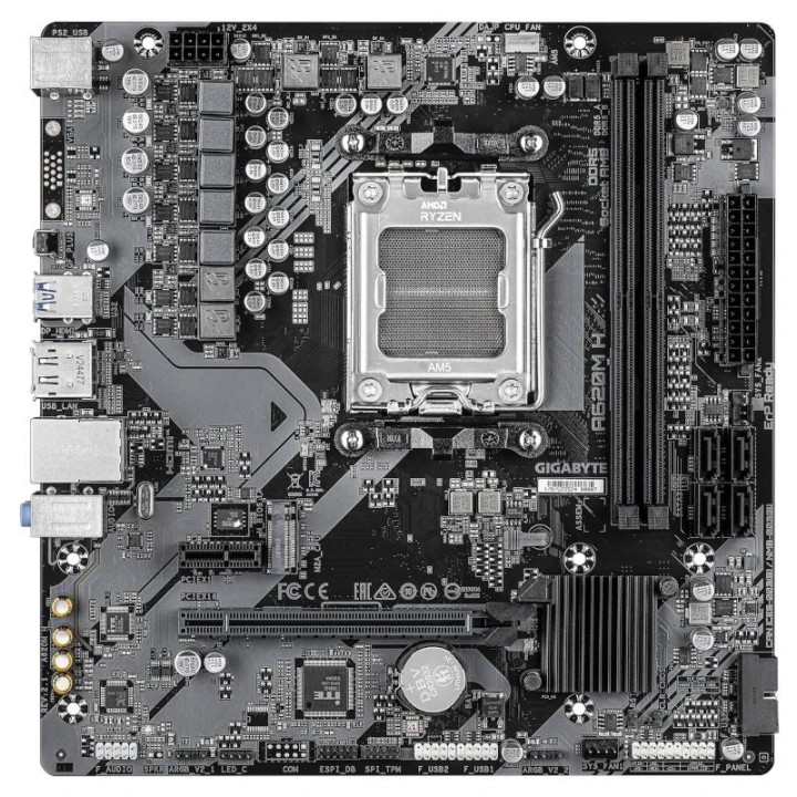 Gigabyte Placa Base A620M H mATX AM5