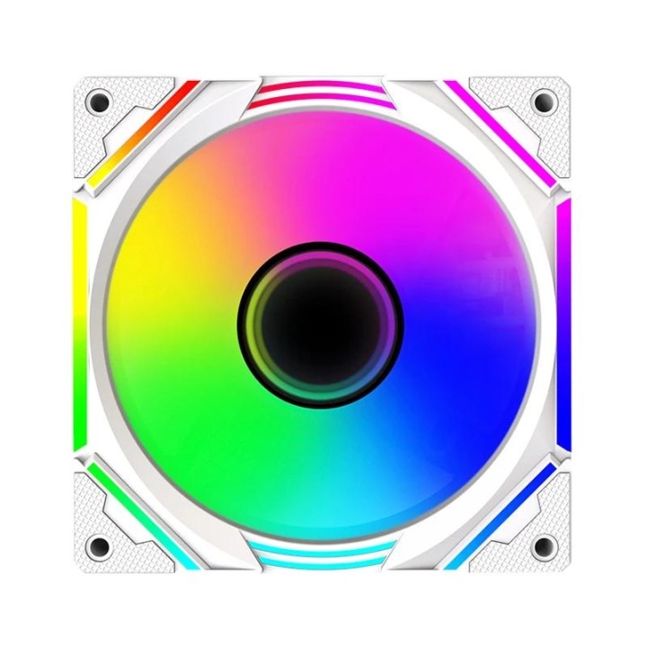 Keep Out Ventilador Caja XFC-120MW Whit 5V ARGB3x2