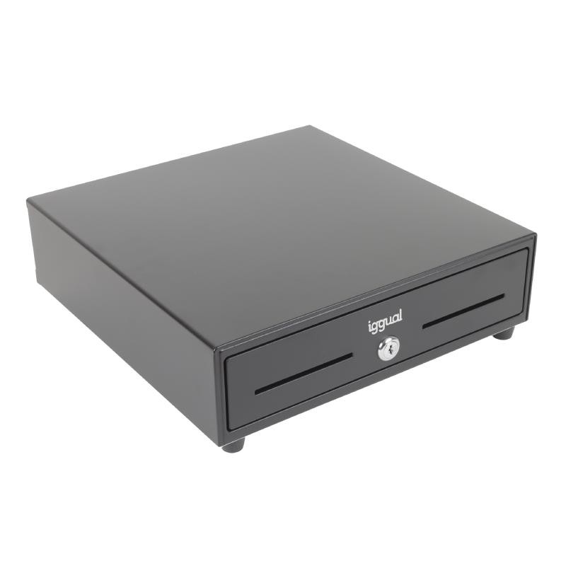 iggual Cajón Portamonedas IRON-XS 33cm 4+8 negro