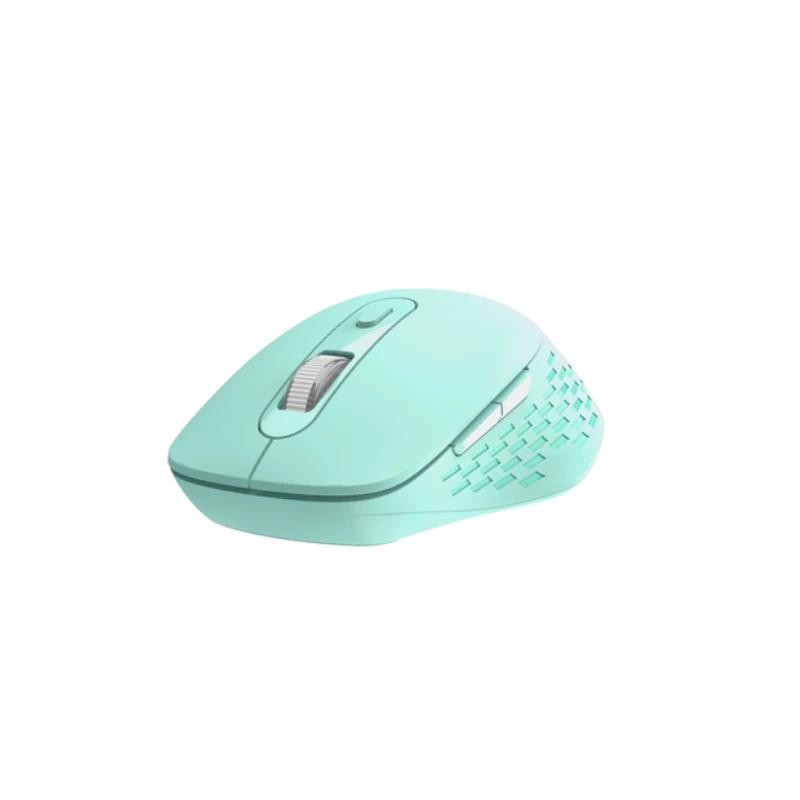 Nilox Ratón Dual Wireless 1600dpi silen. Cyan