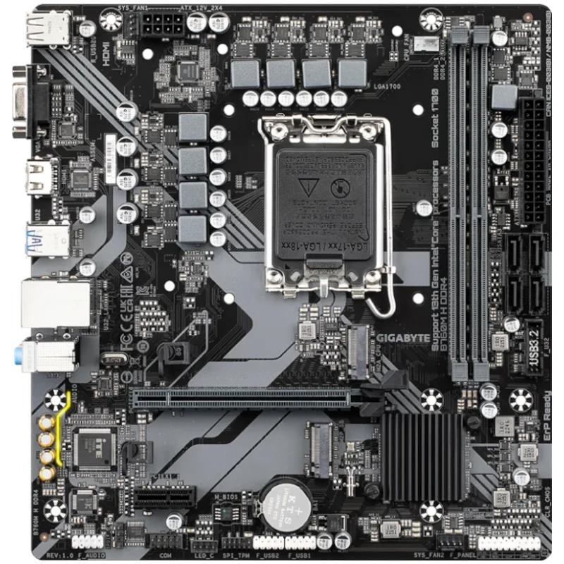 Gigabyte Placa Base B760M H DDR4 mATX LGA1700