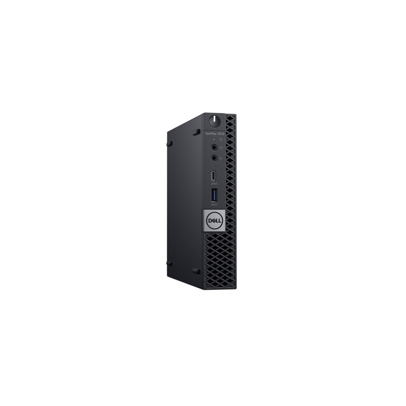 Dell OptiPlex 7070 Mini PC Core i5 9500 3.0 GHz | LCD | 16 GB | 256 NVMe | WIFI | Tec. y raton inalambrico | DP