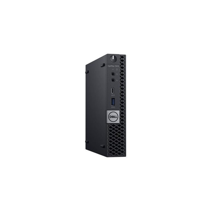Dell OptiPlex 7070 Mini PC Core i5 9500 3.0 GHz | LCD | 16 GB | 256 NVMe | WIFI | Tec. y raton inalambrico | DP
