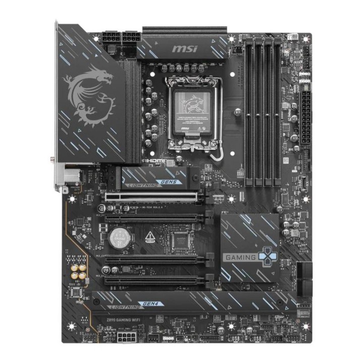 MSI Placa Base Z890 GAMING WIFI DDR5 ATX LGA1851