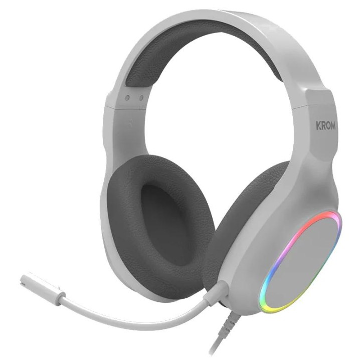 KROM KENTA PC Combo Gaming 4 en 1 RGB Blanco