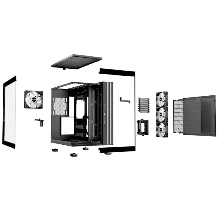 be quiet! Caja Light Base 600 LX Black