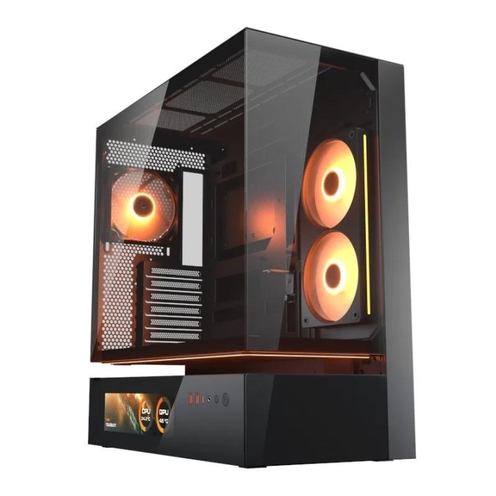 Cougar Caja Semitorre CFV235 Vision Black