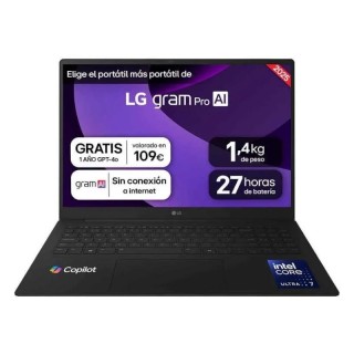 LG 16Z90TP-K.AD88B U7-255H 32GB 1TB W11H 16" OLED
