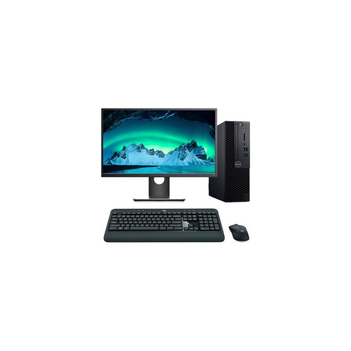 Dell OptiPlex 3070 SFF Core i7 8700 3.2 GHz| LCD | 16 GB | 256 NVMe | WIFI | TEC. Y RATÓN INALAMBRICO | HDMI | DP