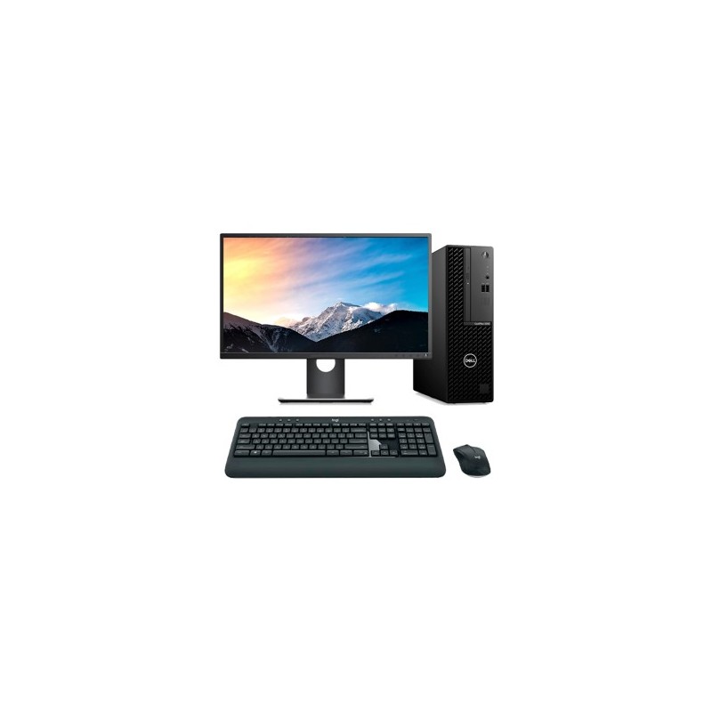 Dell Optiplex 3090 SFF Core i5 10500 | LCD | 16 GB | 256 NVMe | TEC. Y RATÓN INALAMBRICO | WIFI | WIN 11 | DP