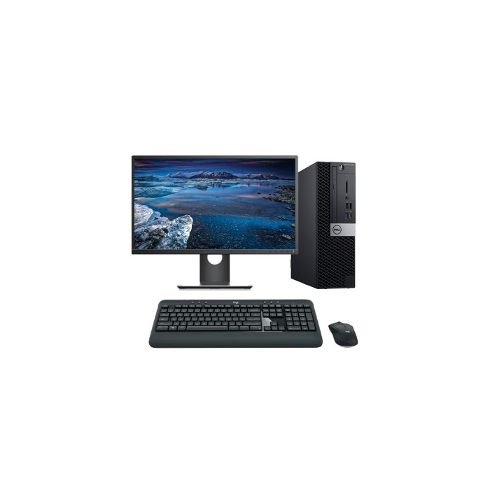 Dell Optiplex 5060 SFF Core i5 8500 3.0 GHz | LCD | 16 GB | 256 NVMe | WIFI | TEC. Y RATÓN INALAMBRICO | WIN 11 | DP