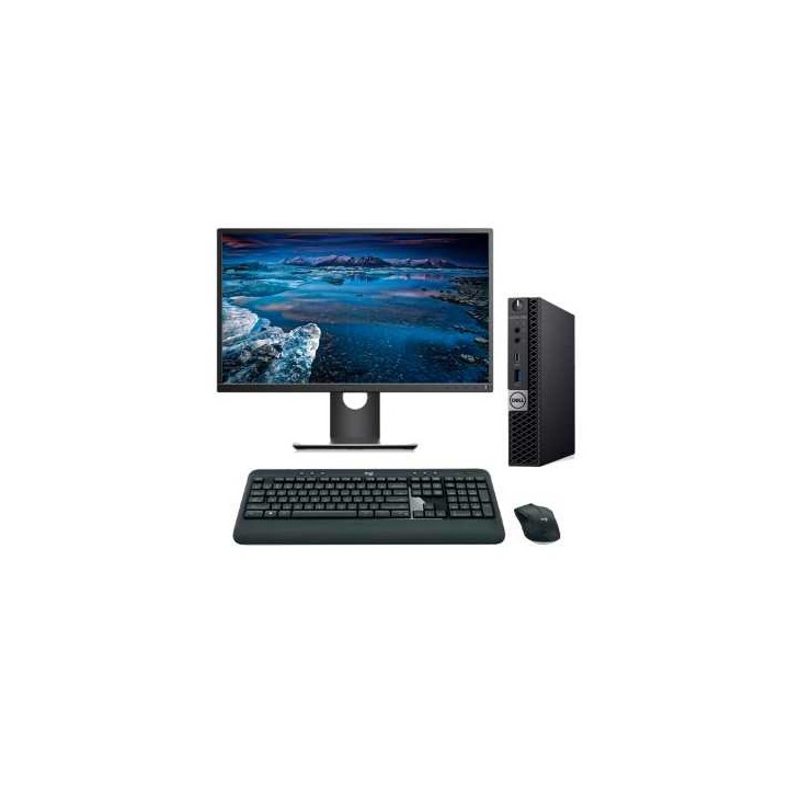 Dell Optiplex 7060 Mini PC Core i5 8500 3.0 GHz | LCD | 16 GB | 256 NVME | WIFI | TEC. Y RATÓN INALAMBRICO | WIN 11 PRO | DP