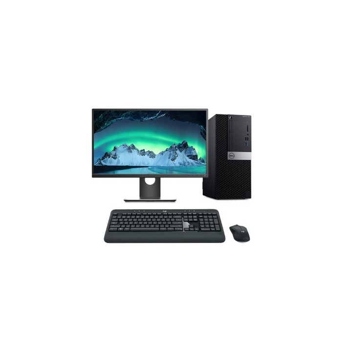Dell Optiplex 7070 Torre Core i5 9500 3.0 GHz | LCD | 16GB | 240 SSD | WIFI | TEC. Y RATÓN INALAMBRICO | WIN 11 | DP