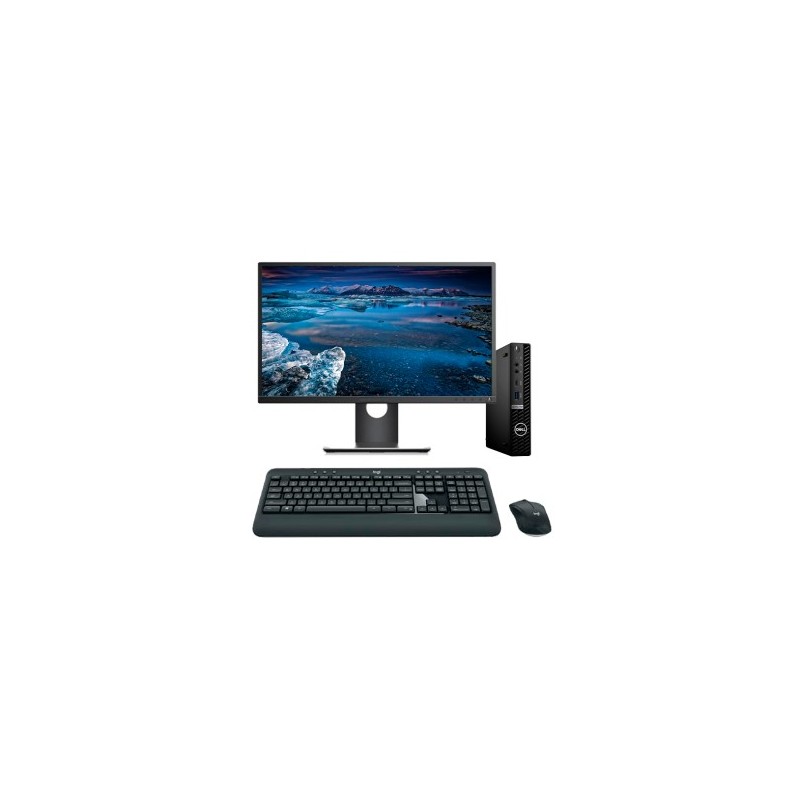 Dell Optiplex 7090 Mini PC Core i5 10500T | LCD 23" | 16GB | 256NVMe | WIFI | TEC. Y RATÓN INALAMBRICO | DP