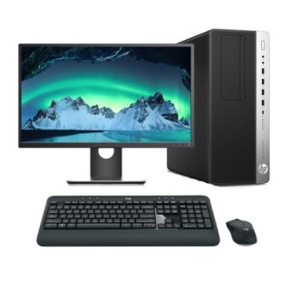 HP EliteDesk 800 G4 MT Core i5 8500 | LCD | 16 GB | 256 NVMe | WIFI | TEC. Y RATÓN INALAMBRICO | DP