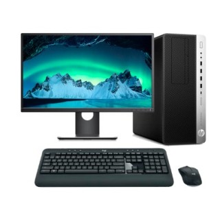 HP EliteDesk 800 G5 MT Core i7 9700 3.0 GHz | LCD | 16GB | 256 NVMe | WIFI | TEC. Y RATÓN INALÁMBRICO| DP