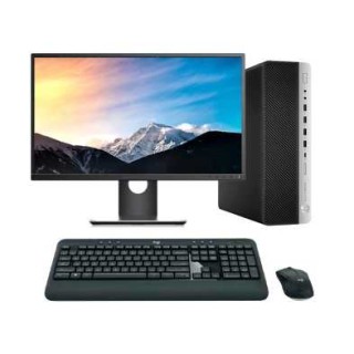 HP EliteDesk 800 G5 SFF Core i5 8500 3.0 GHz | LCD | 16 GB | 256 NVMe | WIFI | TEC. Y RATÓN INALAMBRICO | WIN 11