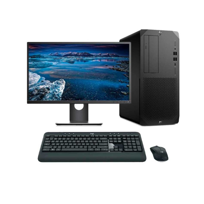 HP Z1 G6 Workstation Core i7 10700 2.9 GHz | LCD | 16 GB | 256 NVME | WIFI | TEC. Y RATÓN INALAMBRICO | WIN 11 | DP