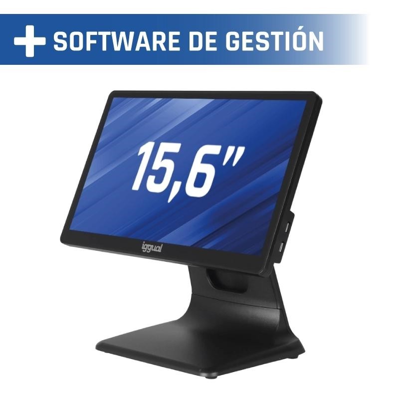 iggual TPV 15,6" N100 8+256GB W11Pro + Software