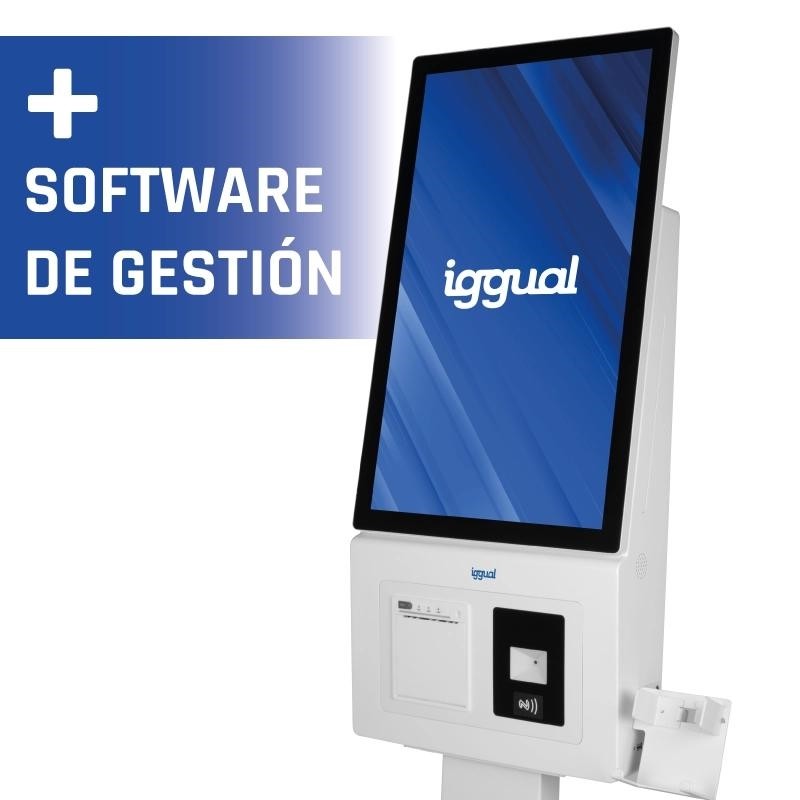 iggual Kiosco interactivo ORCHID 27" + Software