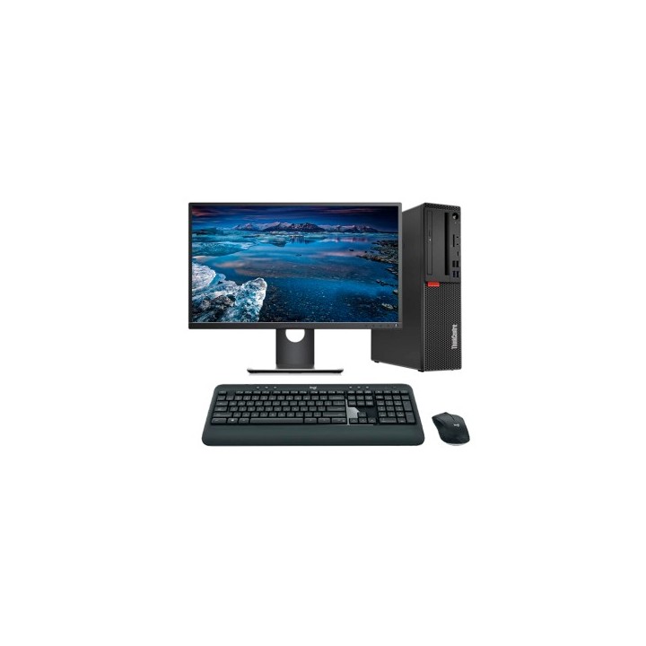 Lenovo ThinkCentre M920S SFF Core i5 8500 3.0 GHz | LCD | 16 GB | 256 NVMe | WIFI | TEC. Y RATÓN INALAMBRICO | DP | VGA