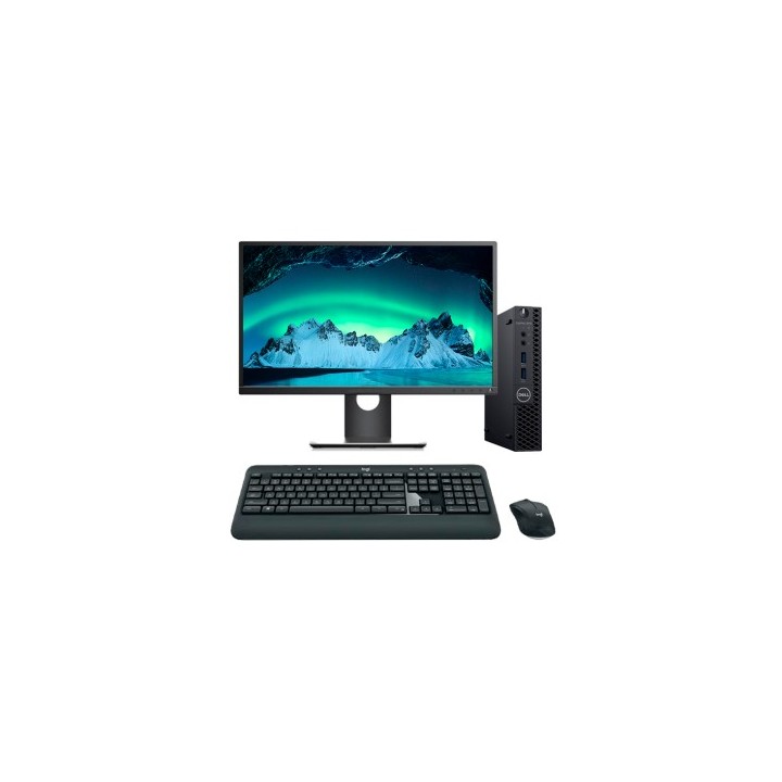 Dell OptiPlex 3070 Mini PC Core i5 9500T 2.2GHz | LCD | 16GB | 256NVMe | WIFI | TEC. Y RATÓN INALÁM. | HDMI | DP