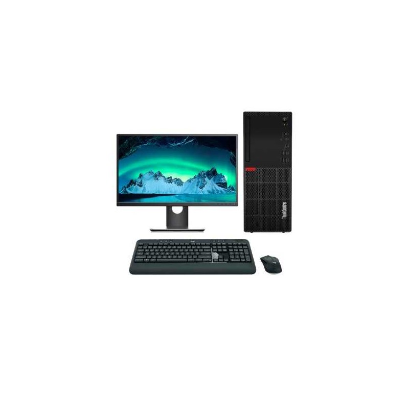 Lenovo Thinkcentre M720T MT Core i7 8700 3.2 GHz | LCD | 16 GB | 240 SSD| WIFI | TEC. Y RATÓN INALAMBRICO | WIN 11 | DP | VGA