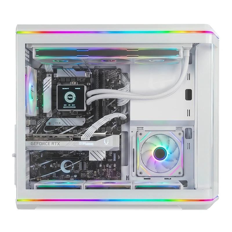 NOX Semitorre ATX Hummer Anvil Cristal Curv Blanco