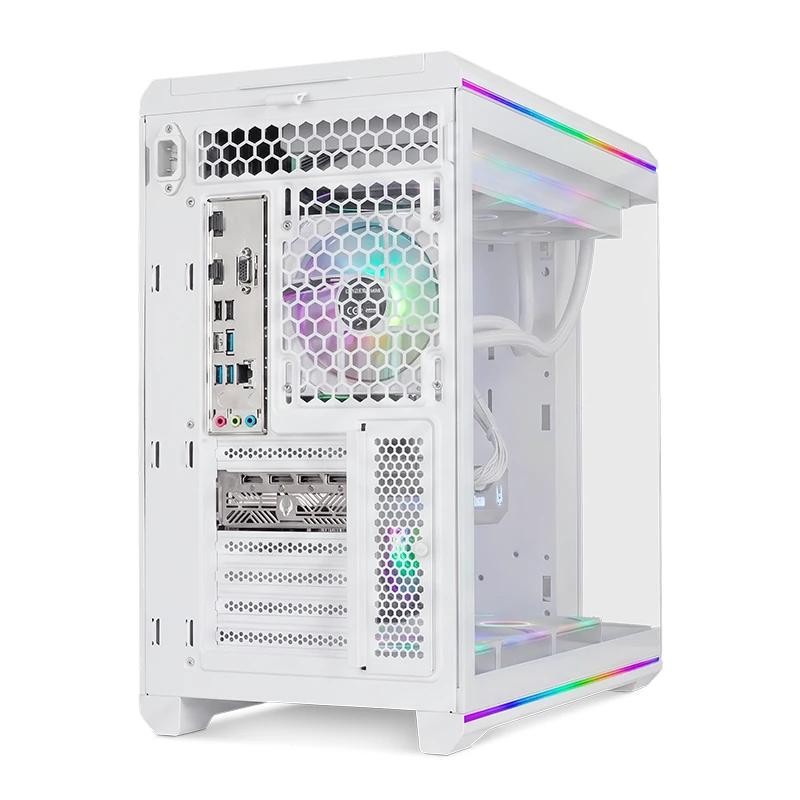 NOX Semitorre ATX Hummer Anvil Cristal Curv Blanco