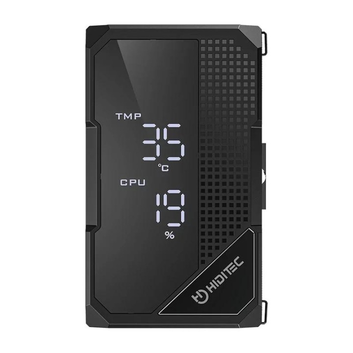 Hiditec Ventilador DC20 PRO PWM BLack