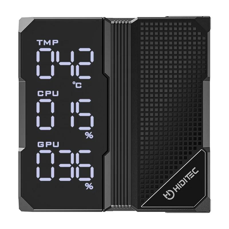 Hiditec Ventilador DC40 PRO PWM Black