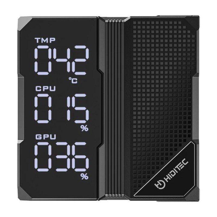 Hiditec Ventilador DC40 PRO PWM Black