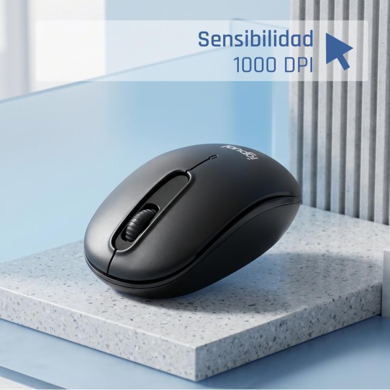 iggual Ratón inalámbrico WOM-STANDARD-3D 1000DPI