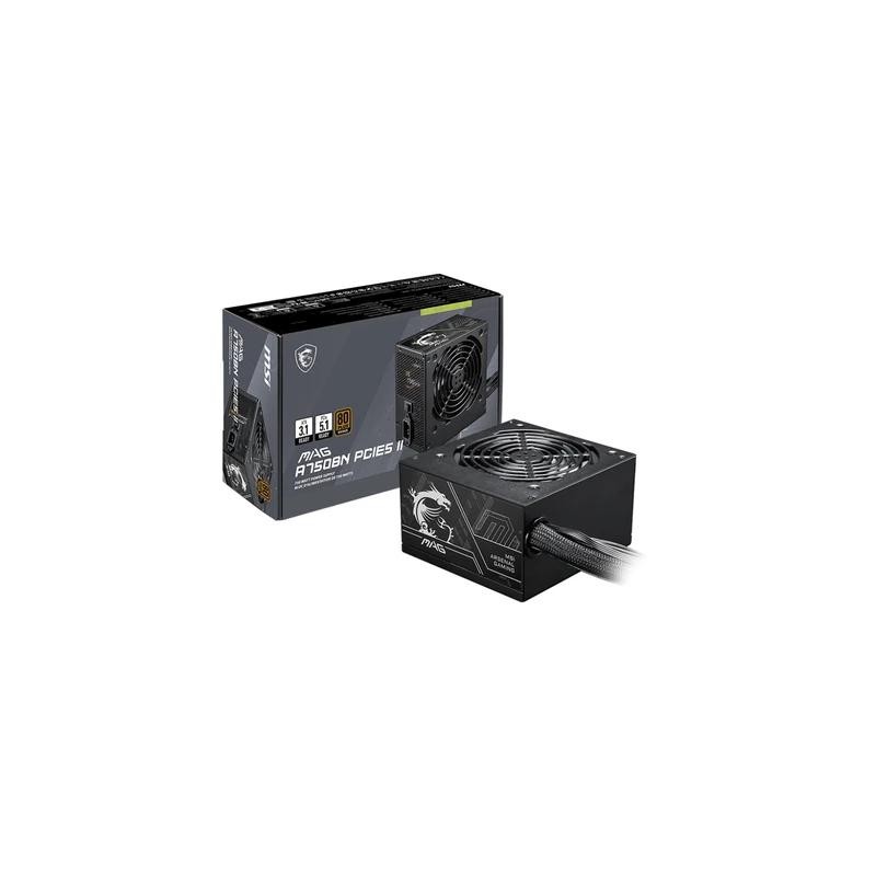 MSI Fuente Alimentación MAG A750BN PCIE5 II