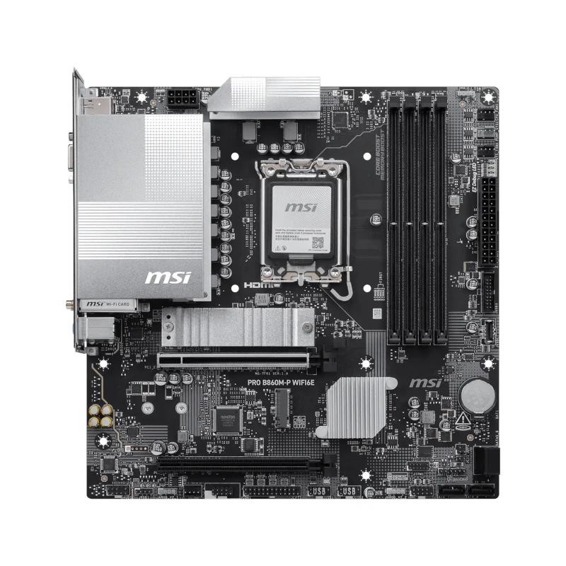 MSI Placa Base PRO B860M-P WIFI6E mATX D5 1851