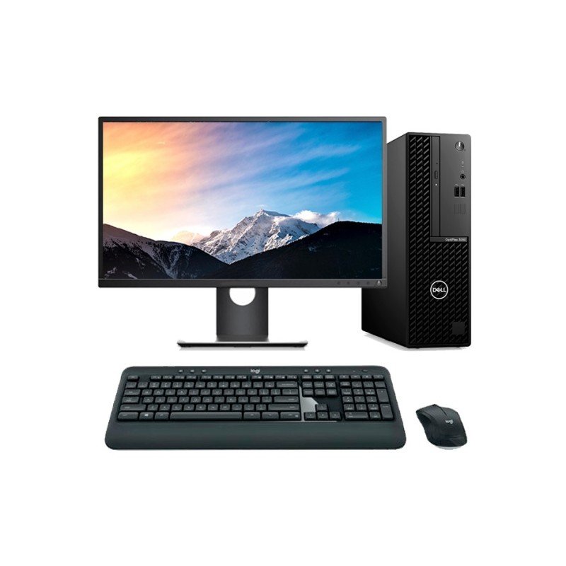 Dell OptiPlex 7090 SFF + Monitor | i5-10500 16GB 256GB NVMe W11