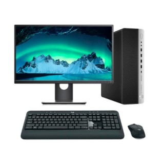 HP ProDesk 400 G5 SFF + Monitor | i7-8700 16GB 256GB NVMe W11