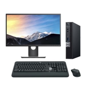 Dell OptiPlex 5060 Micro + Monitor | i7-8700 16GB 256GB NVMe W11