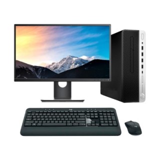 HP ProDesk 400 G6 SFF + Monitor | i7-9700 16GB 256GB NVMe W11