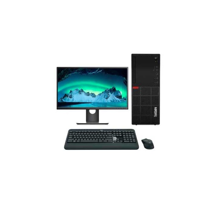 Lenovo ThinkCentre M720t MT + Monitor | i7-9700 16GB 240 SSD W11