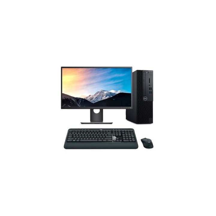 Dell OptiPlex 7060 SFF + Monitor | i7-8700 16GB 256GB NVMe W11