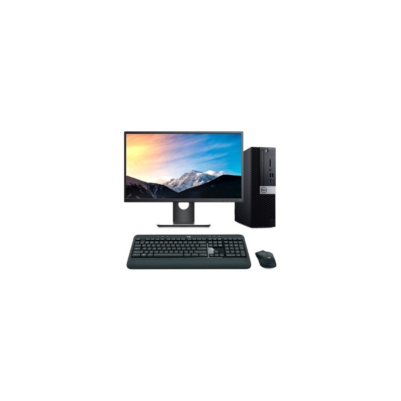 Dell OptiPlex 3070 SFF + Monitor | i7-9700 16GB 256GB NVMe W11