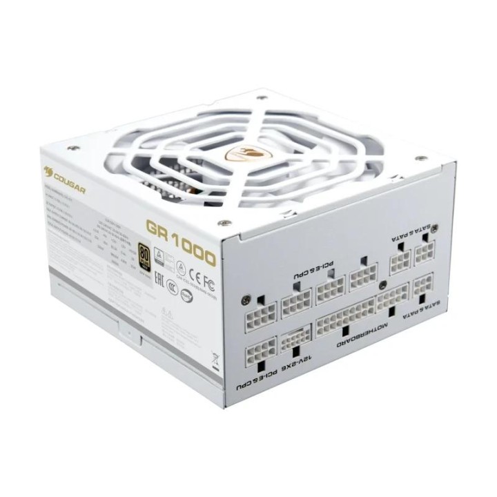 Cougar Fuente Alimentación GR 1000 Snow 80+ Gold