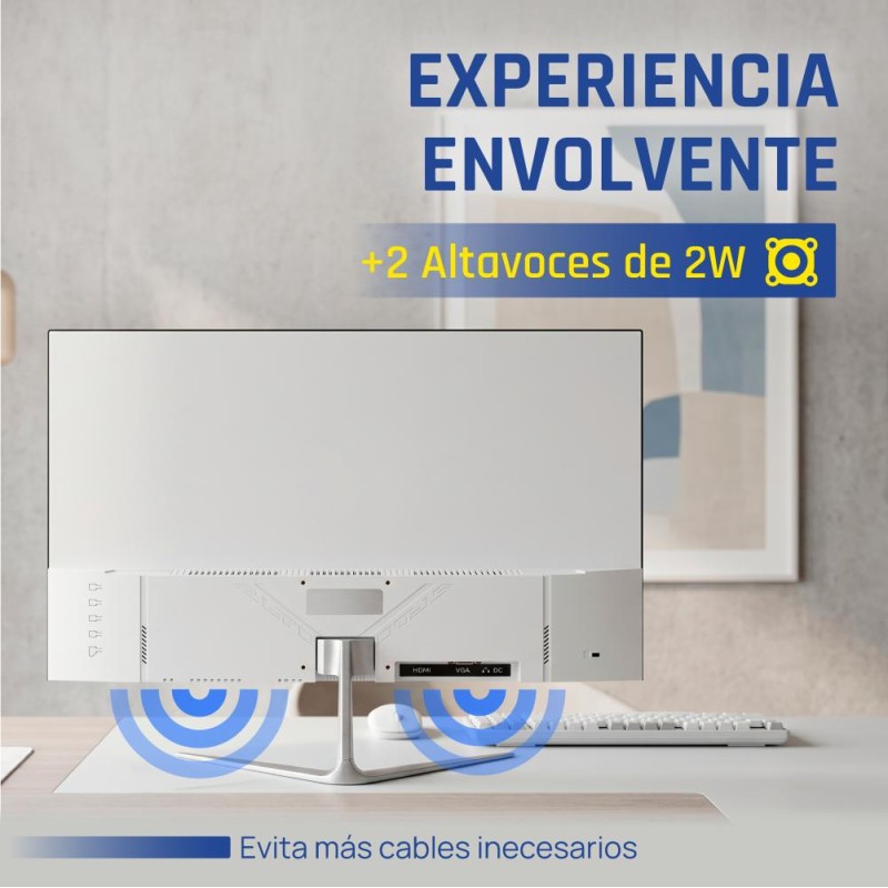 iggual Monitor 24" IPS 1ms FHD 120Hz MM blanco