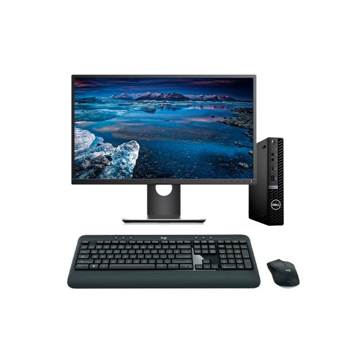 Dell OptiPlex 5090 Micro + Monitor | i5-10500T 16GB 256 NVMe W11