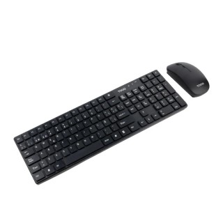 Tooq Teclado+Ratón TQKMW-3102 Slim inalámbr Negro