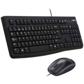 Logitech MK120 Teclado + Ratón óptico 1000dpi USB
