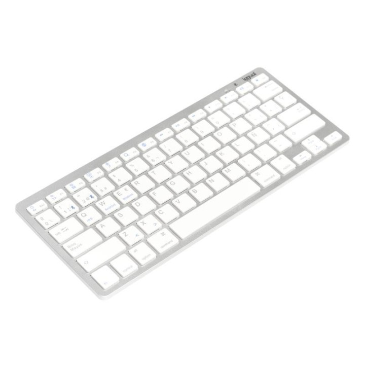iggual Teclado Bluetooth Slim TKL-BT plata 2 canal
